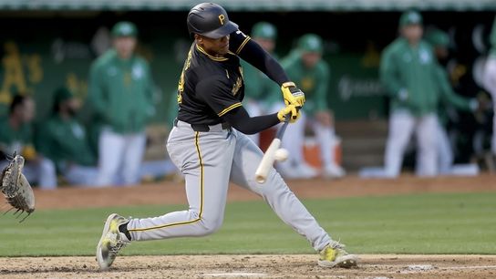 Pirates back in last place after 15 consecutive outs to close latest loss taken in Oakland, Calif. (Pirates)
